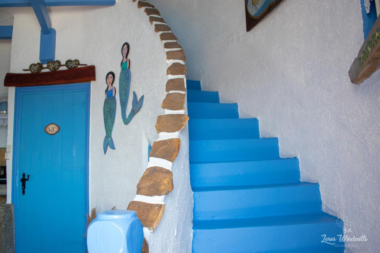 Leros Windmills Panteli