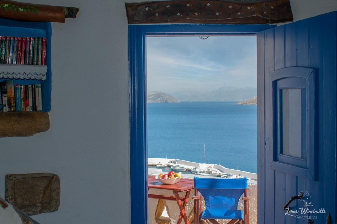 Leros Windmills Panteli