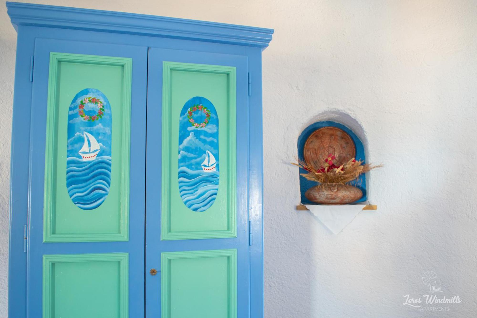 Leros Windmills Panteli